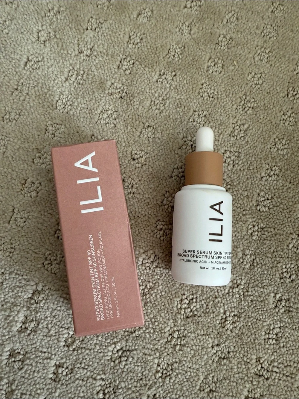 ILIA Super Serum Skin Tint SPF 40 ST7 Diaz New in Box